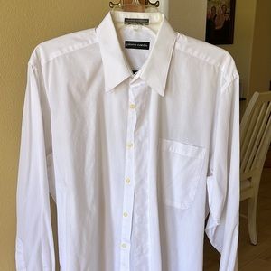 Mens white shirt lg